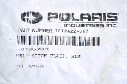 OEM Polaris 1012422-067 Hitch Plate NOS