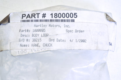 OEM Polaris 1800005 Loop Body NOS