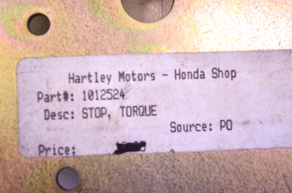 OEM Polaris 1012524 Torque Stop Bracket NOS