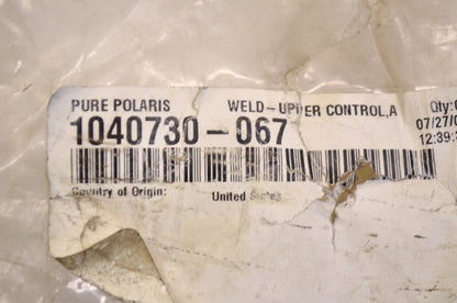 OEM Polaris 1040730-067 Upper Left Control Arm NOS