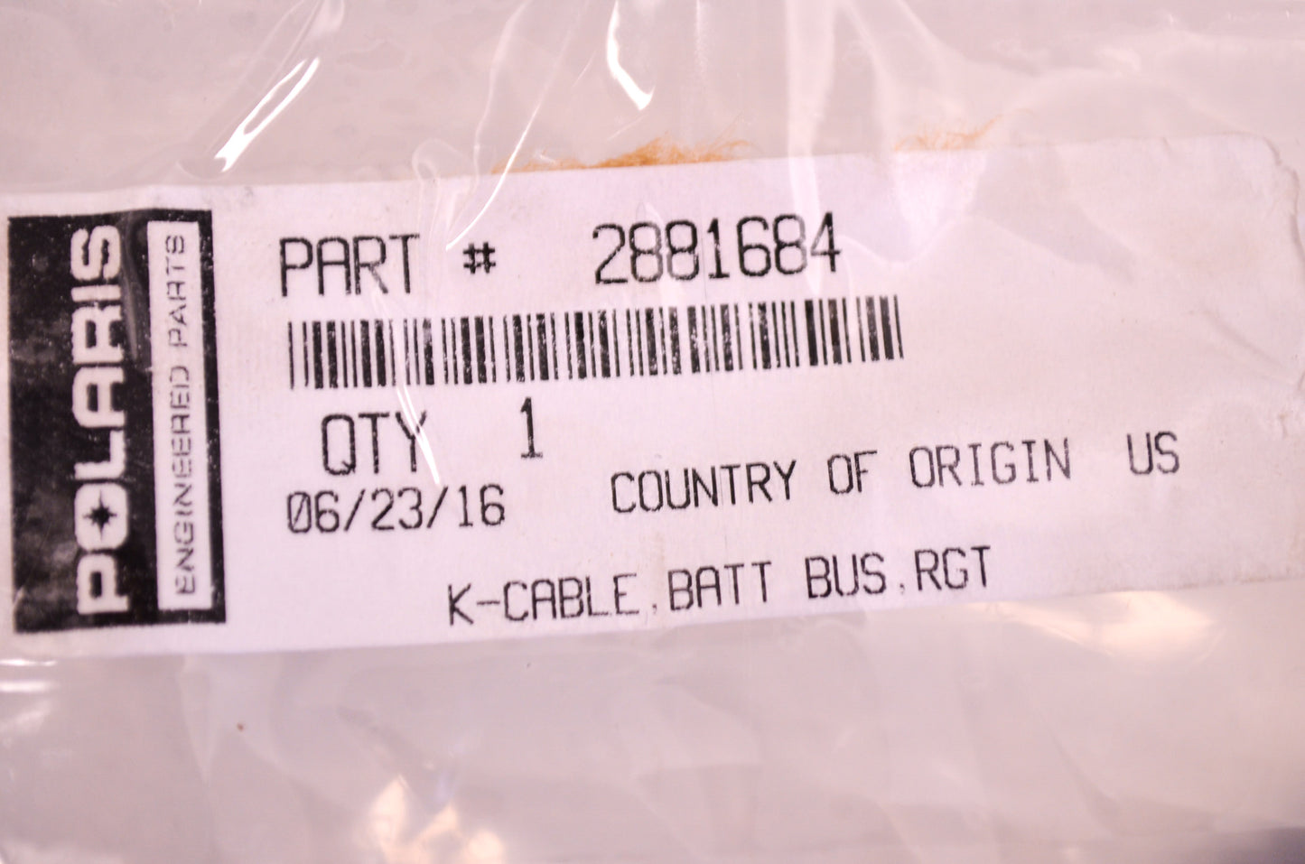 New OEM Polaris Winch Wiring NOS