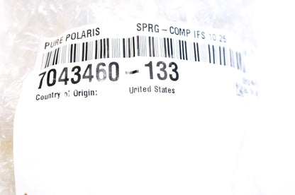 New OEM Polaris White Compression Spring NOS