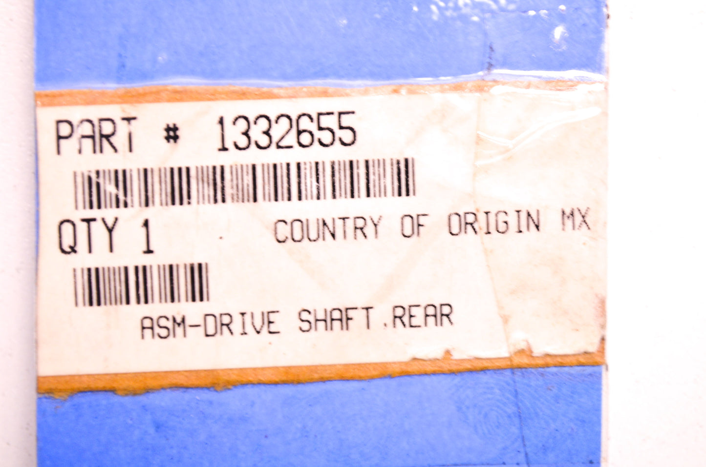 OEM Polaris 1332655 Rear Drive Shaft Assembly NOS