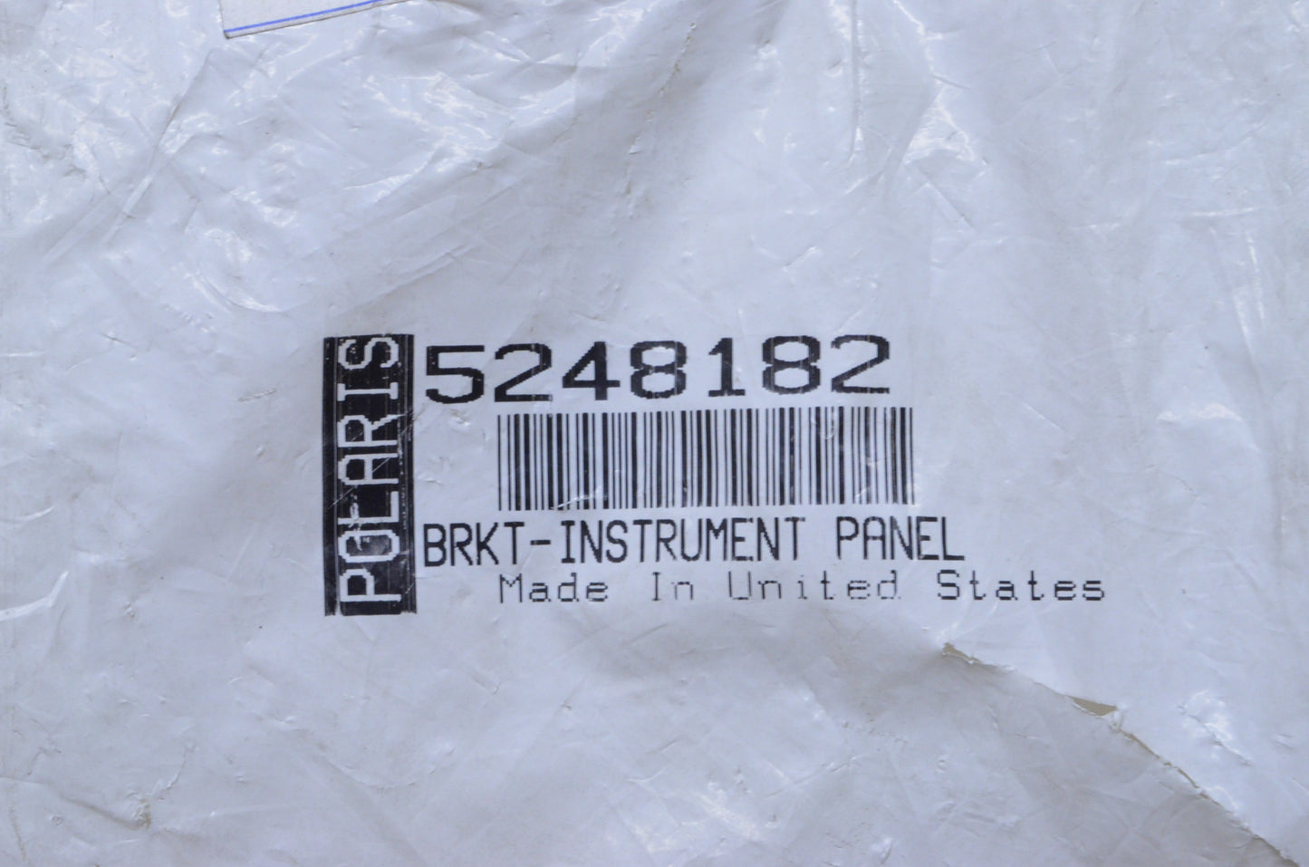 OEM Polaris 5248182 Instrument Panel Bracket NOS