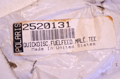 Male Tee Fuel Feed Quick Disk NOS