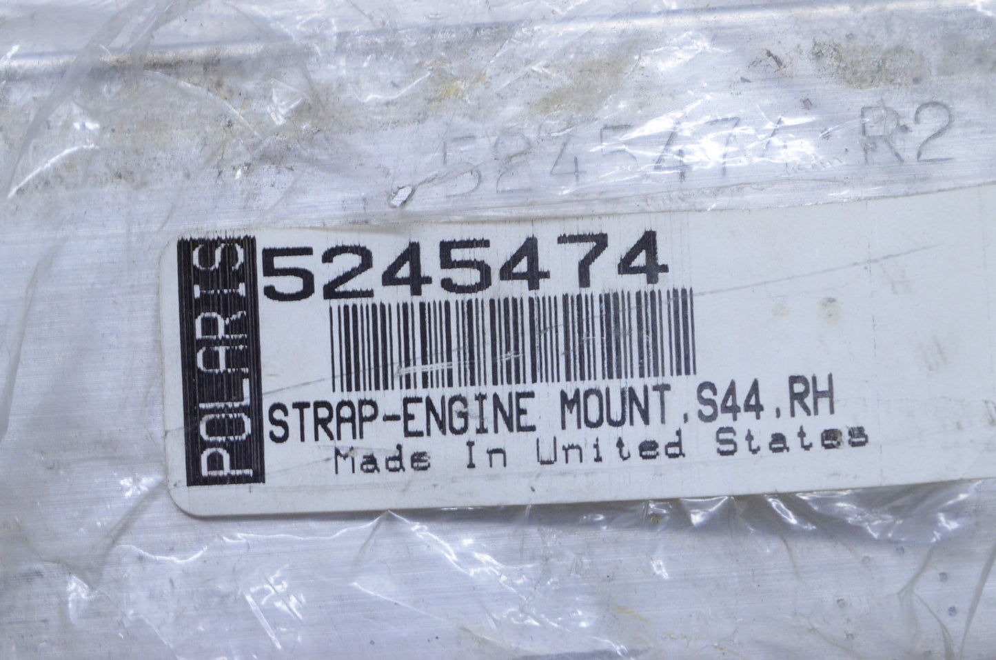 OEM Polaris 5245474 S44 Right Hand Engine Mount Strap NOS