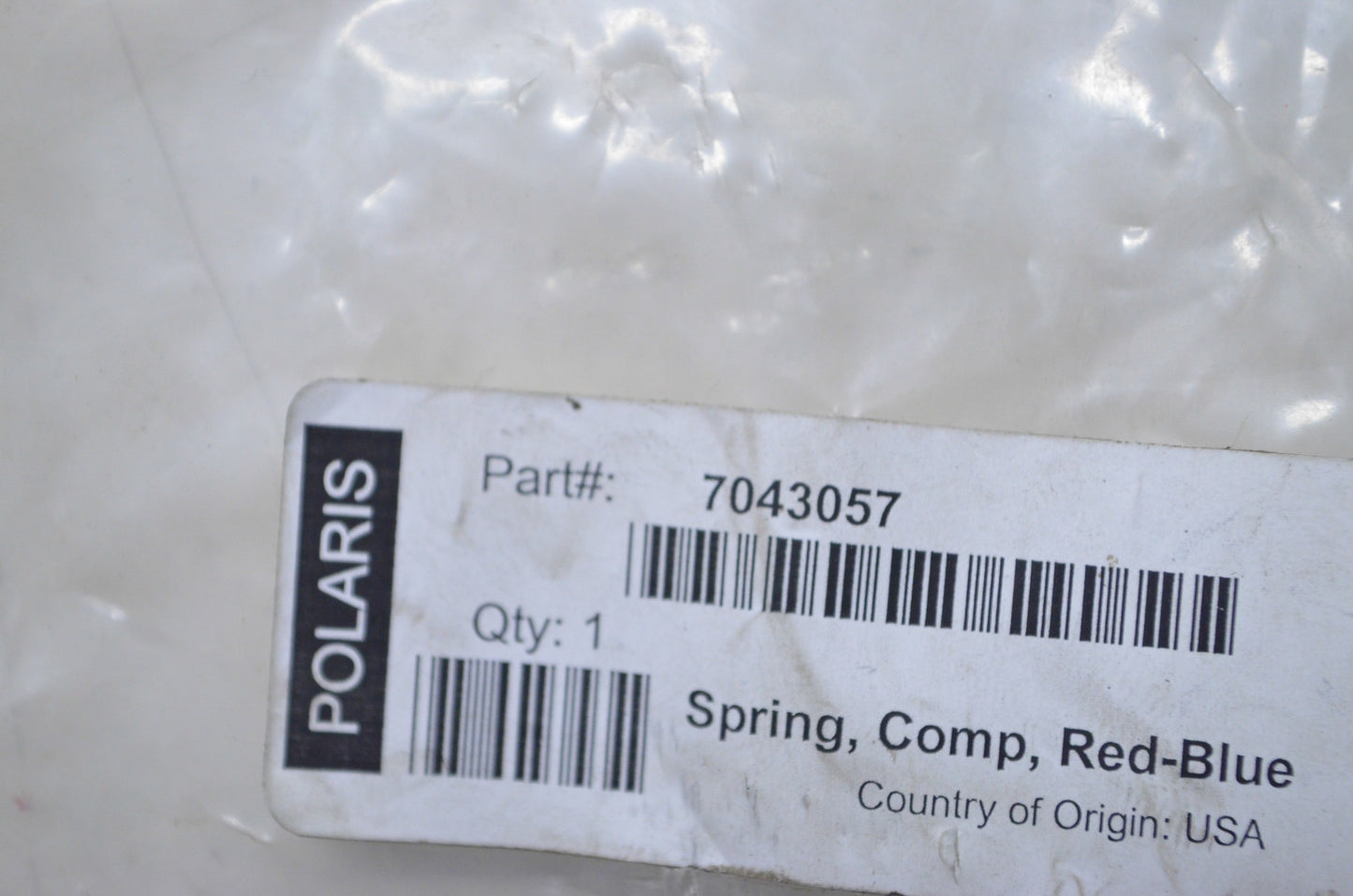 OEM Polaris 7043057 Clutch Spring (54.5#)P2 NOS