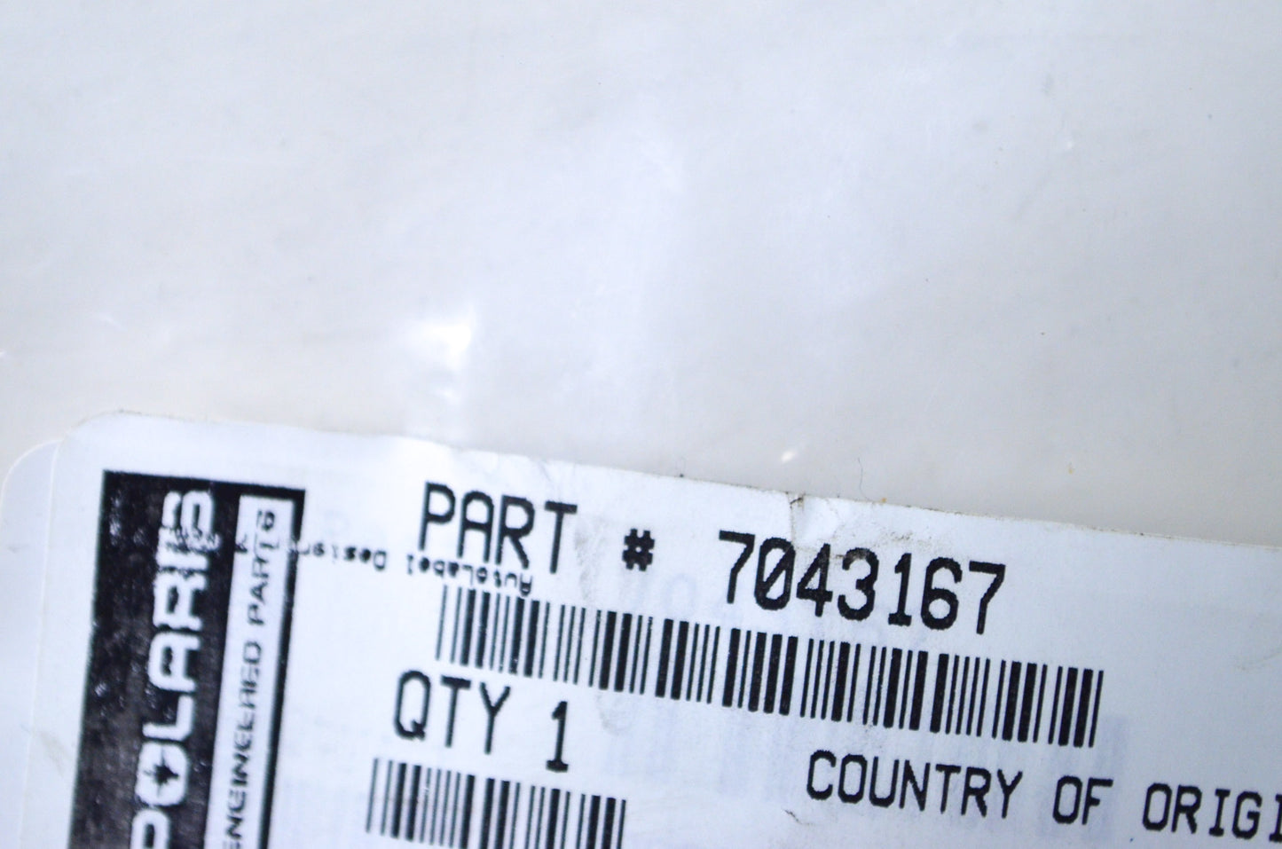 OEM Polaris 7043167 Black/Almond Compression Spring NOS