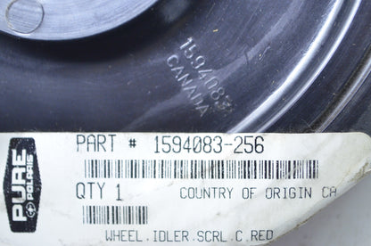 New OEM Polaris Red Idler Wheel NOS