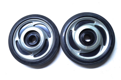 OEM Polaris 2872203, 2872203-246 Silver Idler Bogie Wheel QTY 2 NOS