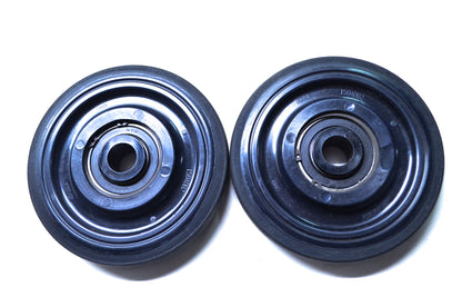 OEM Polaris 2872203, 2872203-246 Silver Idler Bogie Wheel QTY 2 NOS