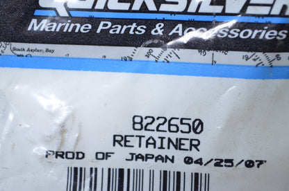 OEM Mercury 822650 Valve Spring Retainer NOS