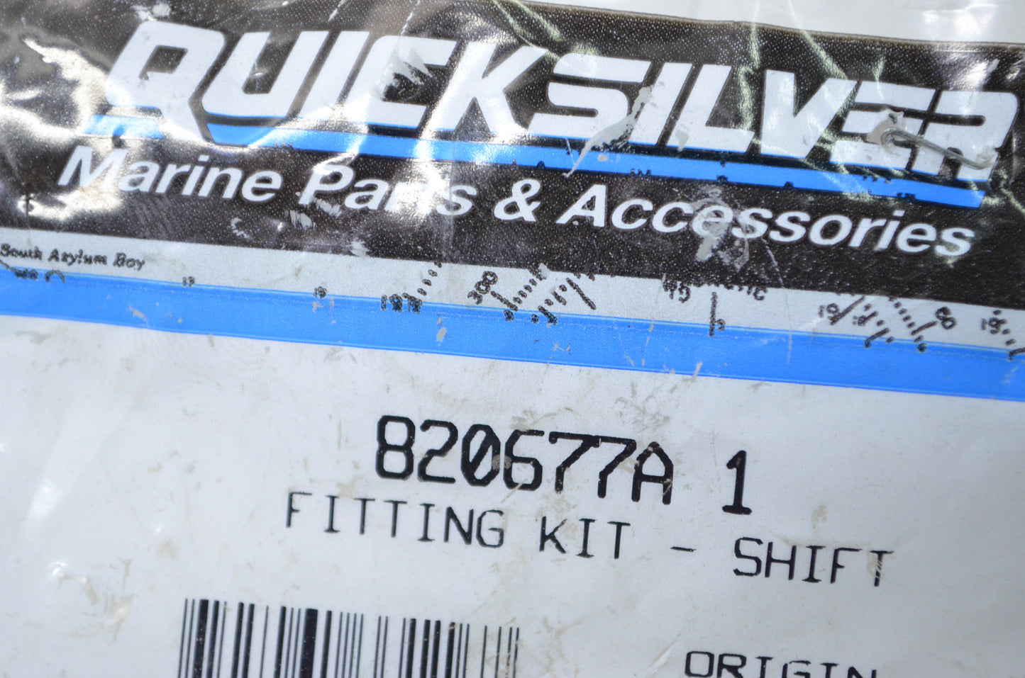 OEM Mercury 820677A1 Bulkhead Shift Fitting Kit NOS