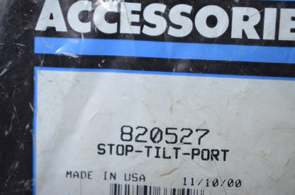 OEM Mercury 820527 Tilt Stop Port Bracket NOS
