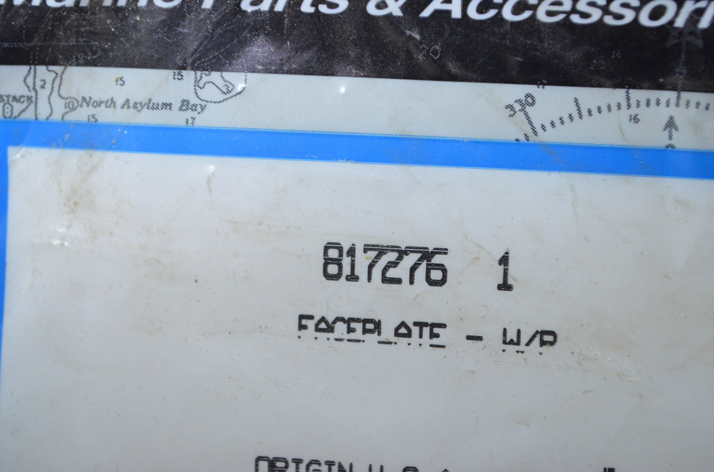 New OEM Mercury Face Plate NOS