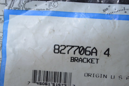 OEM Mercury 827706A4 Bracket and Latch Guide Kit NOS
