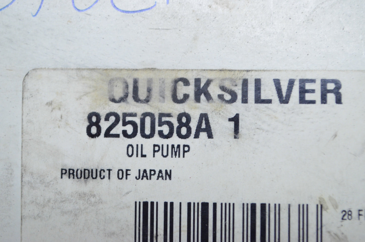 OEM Mercury 825058A1 Oil Pump NOS