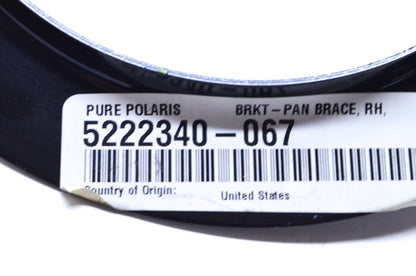 OEM Polaris 5222340-067 Right Hand Pan Brace Bracket NOS
