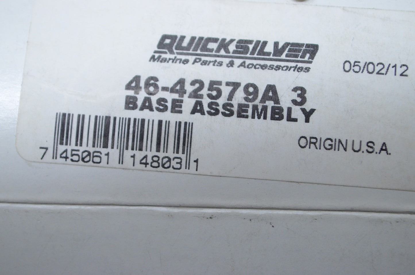 New OEM Mercury Water Pump Base Assembly NOS