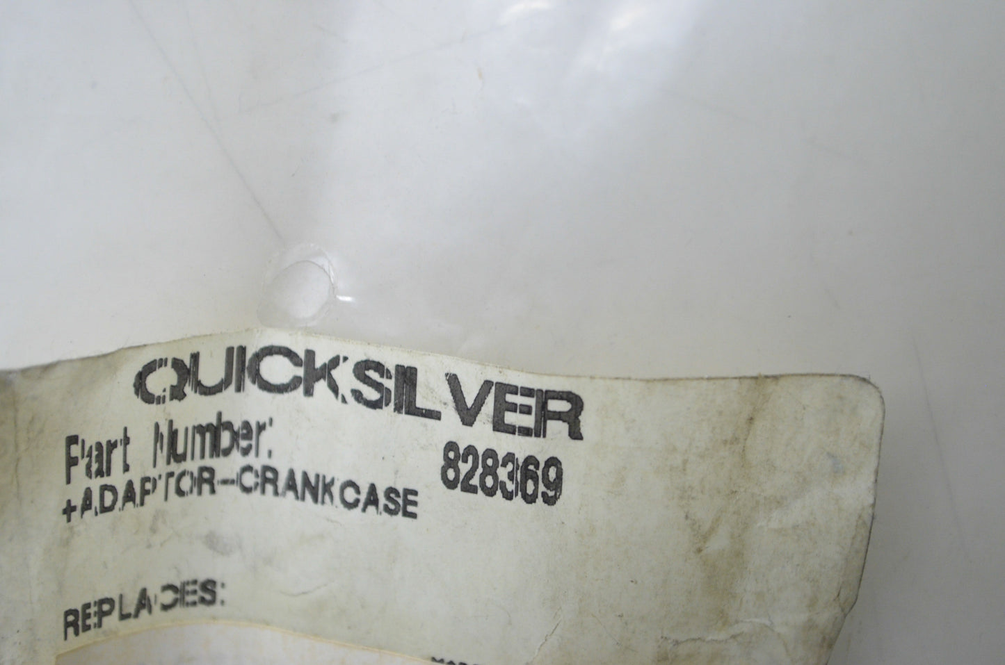 New OEM Mercury Crankcase Adapter NOS