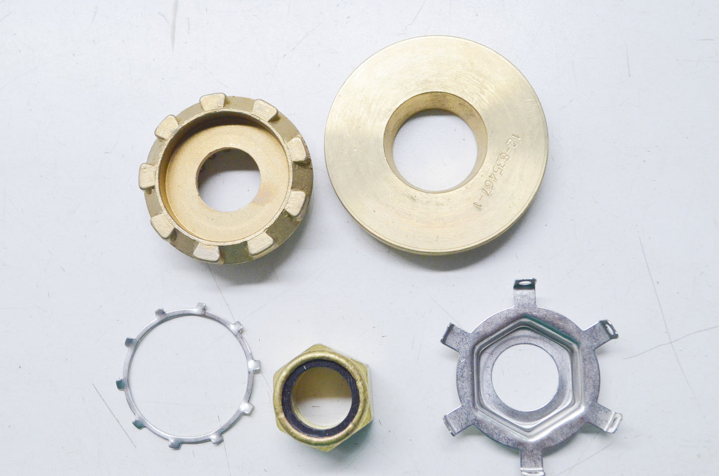 New OEM Mercury Prop Nut Kit NOS