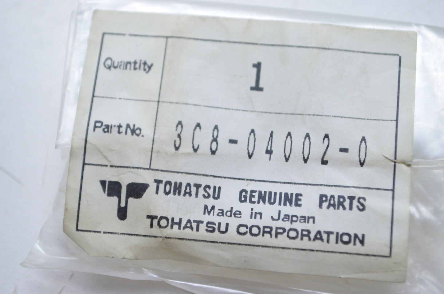 New OEM Tohatsu Fuel Pump Body NOS