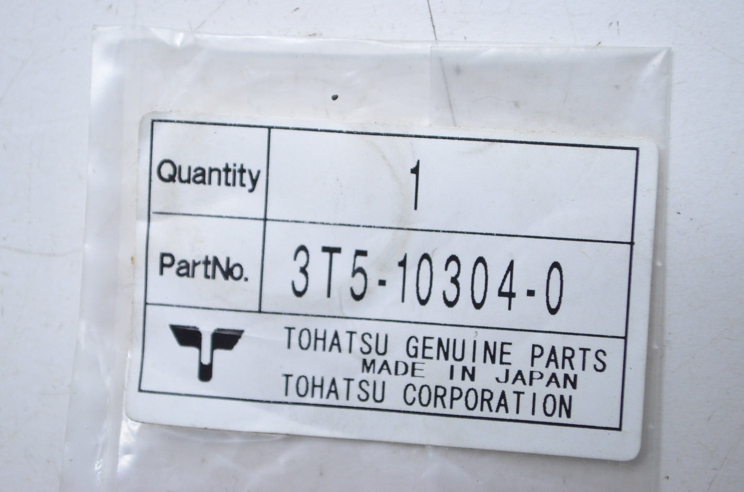 OEM Tohatsu 3T5-10304-0 O-Ring NOS