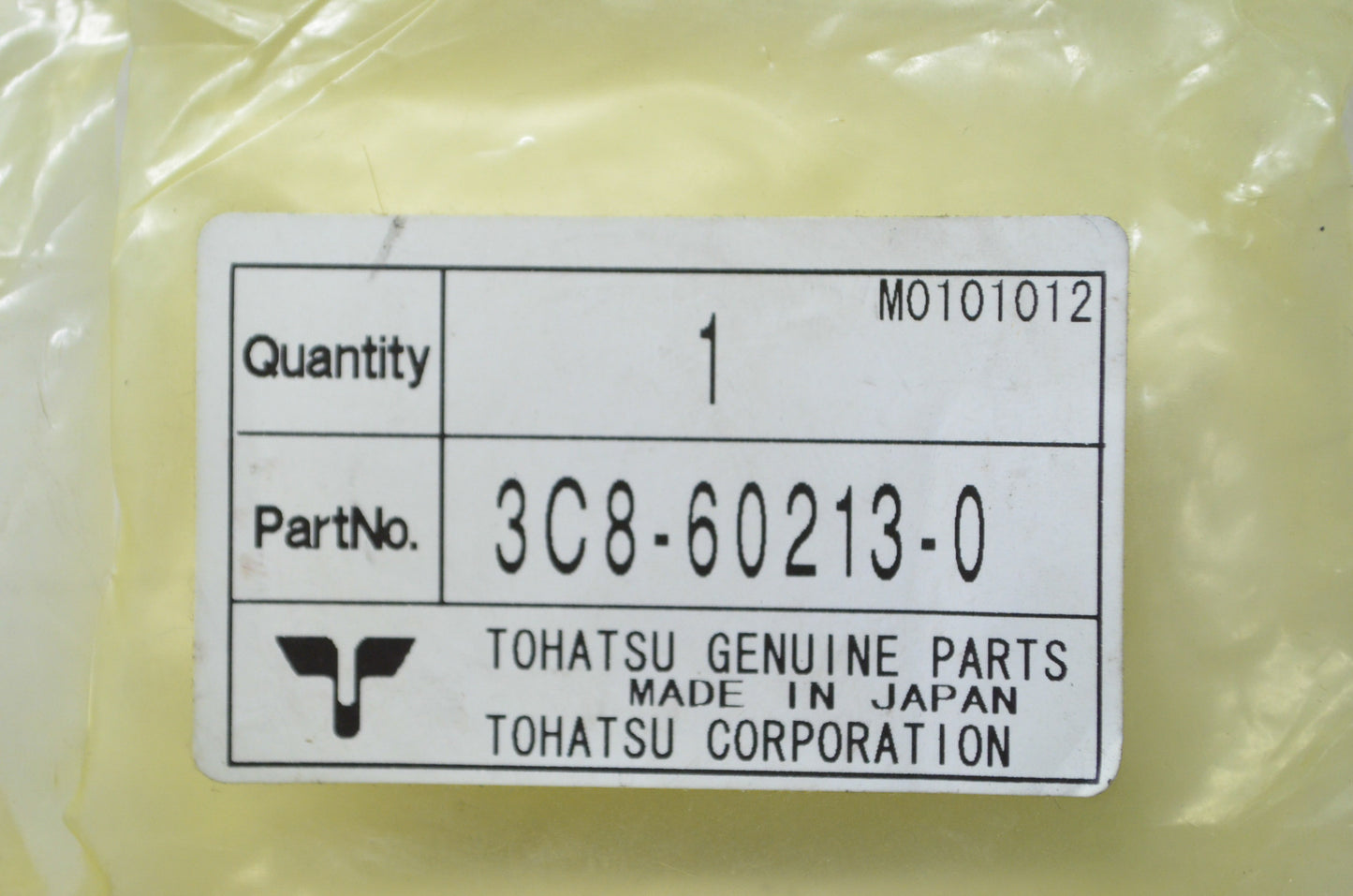 Tohatsu 3C8-60213-0 Bearing NOS