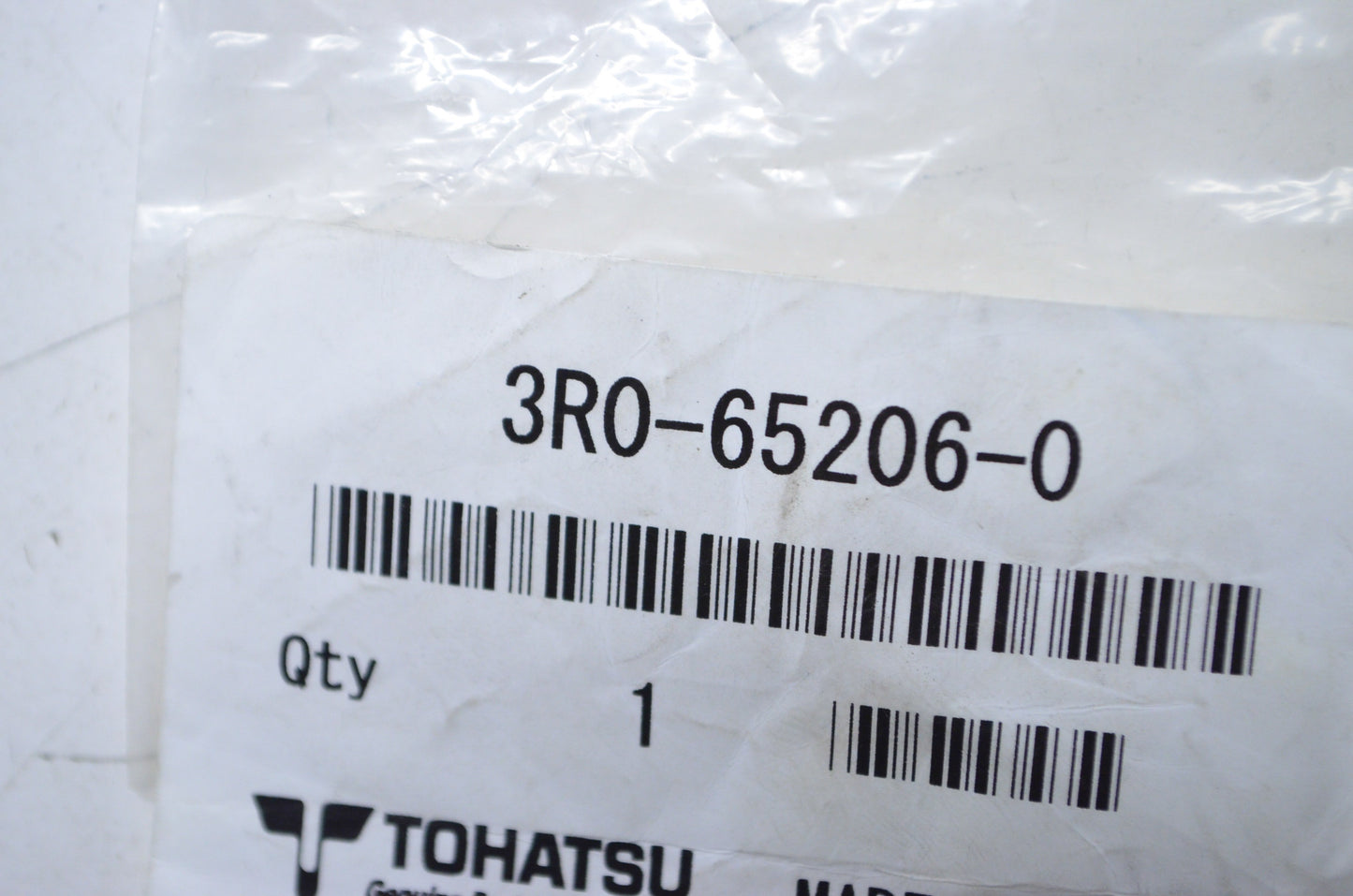 New OEM Tohatsu Upper Rubber Water Pipe Seal NOS