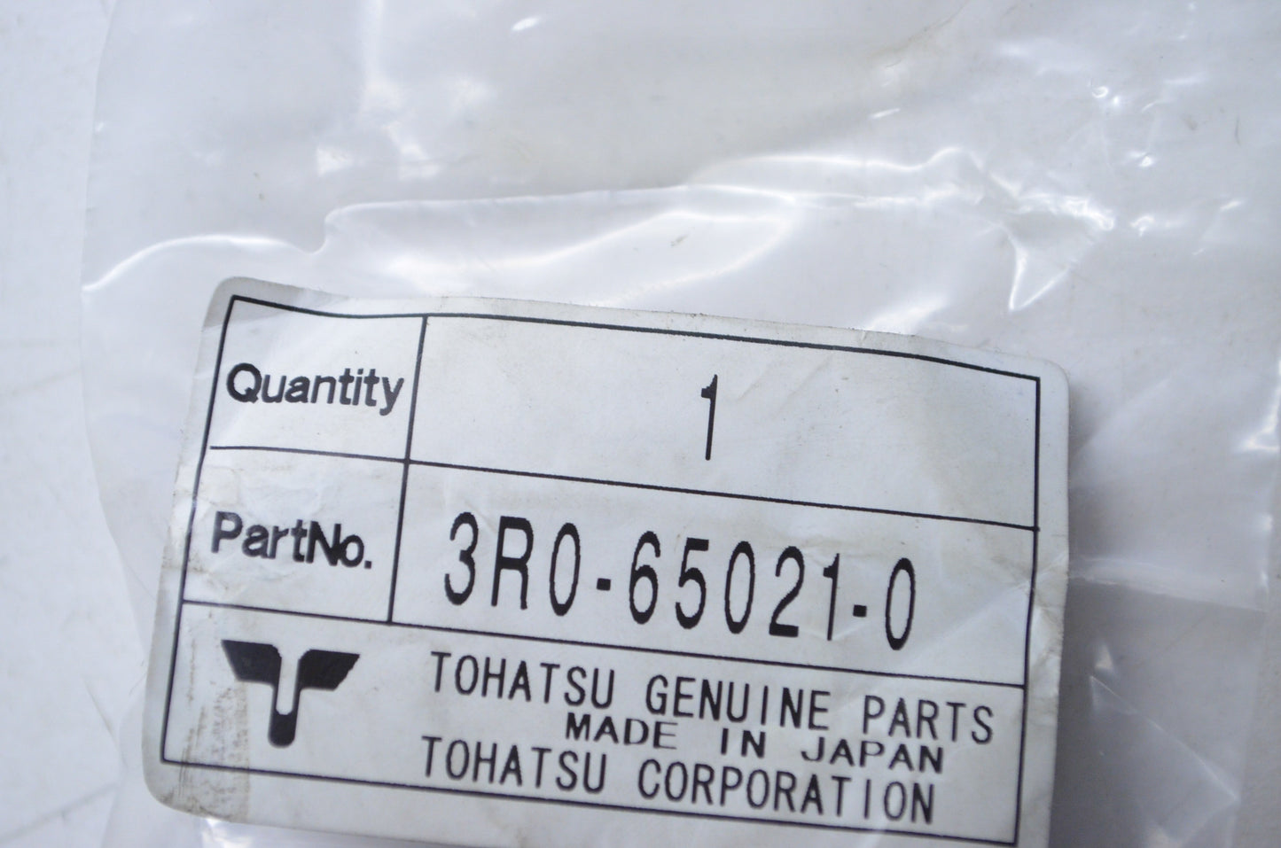 Tohatsu 3R0-65021-0 Water Pump Impeller NOS