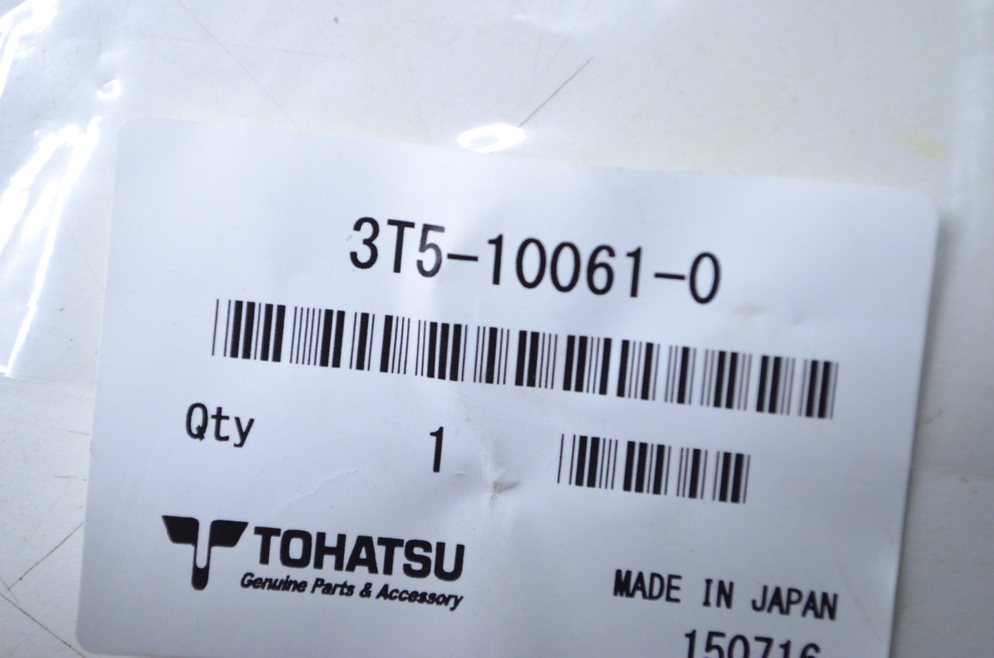 New OEM Tohatsu Drive Belt NOS