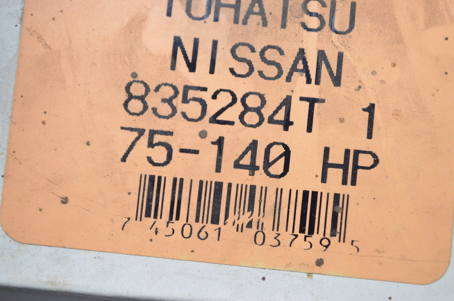 Aftermarket 835284T 1 Tohatsu Torq Hub Kit NOS