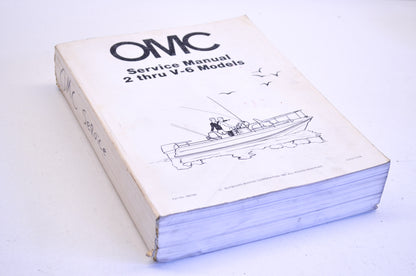 OEM OMC 2 Thru V-6 Models Service Manuals