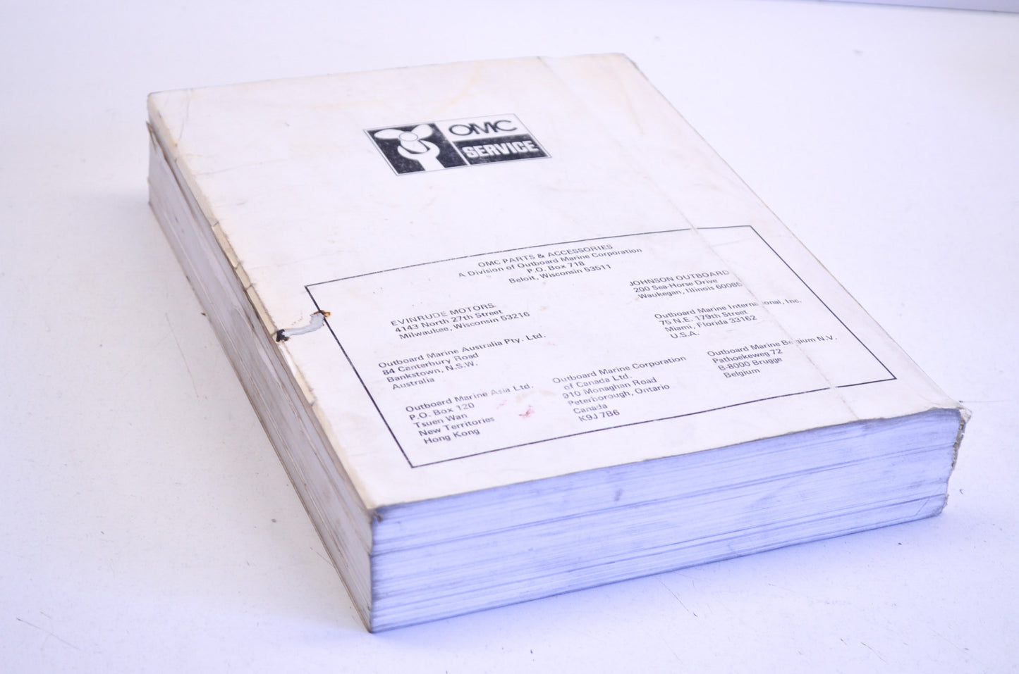 OEM OMC 2 Thru V-6 Models Service Manuals