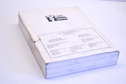 OEM OMC 2 Thru V-6 Models Service Manuals