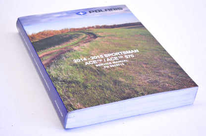 OEM Polaris 9925713 Service Manual 14-15 Sportsman ACE NOS