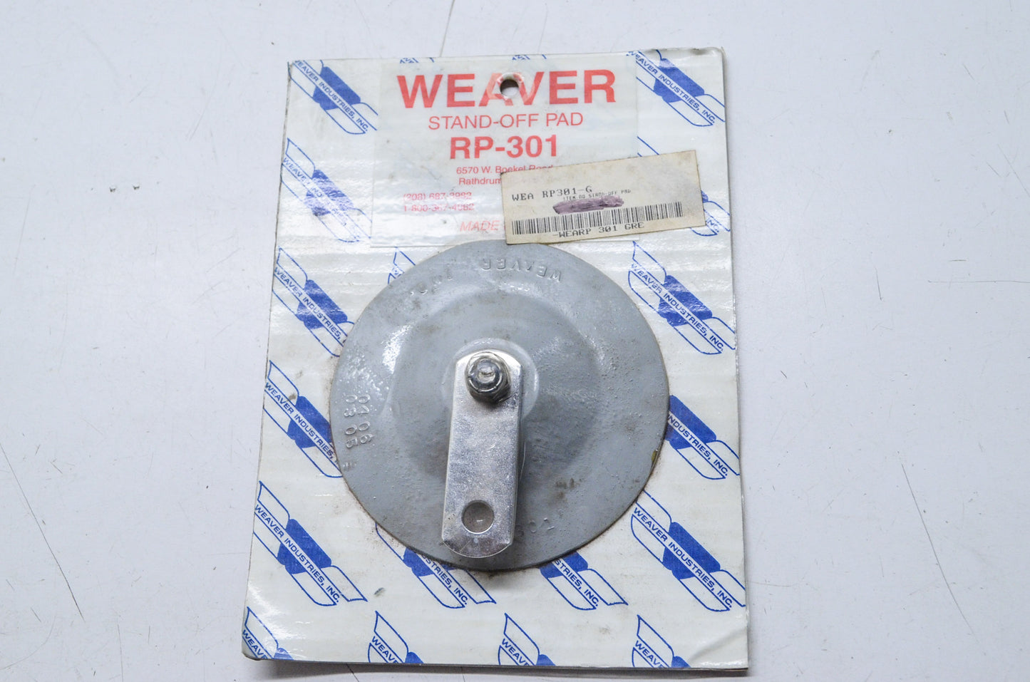 New Weaver Davit Stand-off Pad NOS
