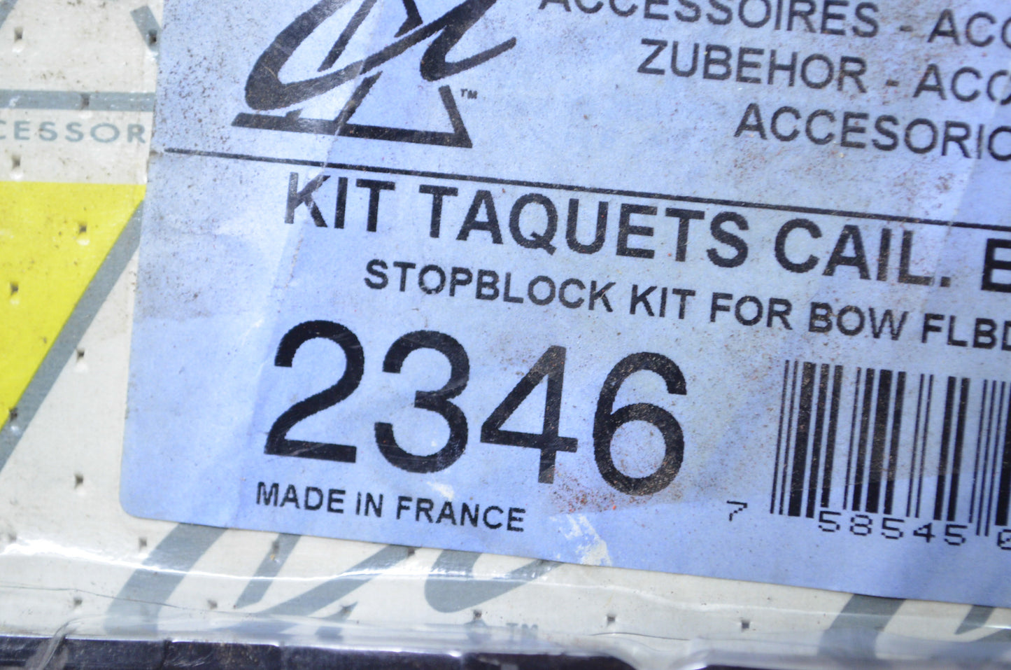 New Zodiac Floorboard Stop Block Kit NOS