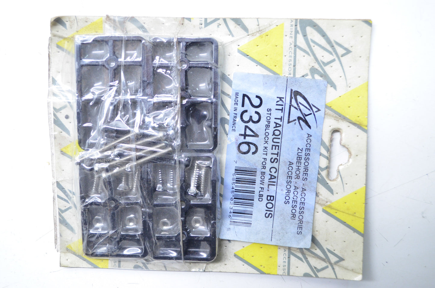 New Zodiac Floorboard Stop Block Kit NOS