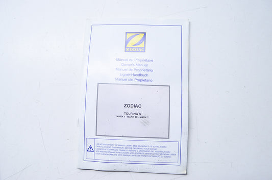 Zodiac Z7137 Touring S Owner's Manual