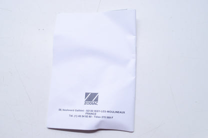 Zodiac Z3284 Futura Mark II Instruction Manual NOS
