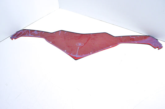OEM Polaris 2875496 Low Flat Red Race Windshield NOS