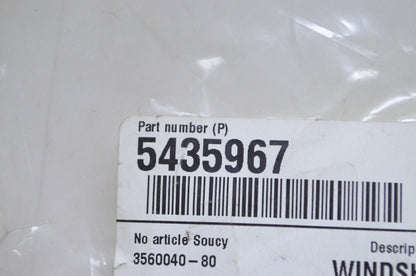 OEM Polaris 5435967 Smoke Mid Windshield NOS