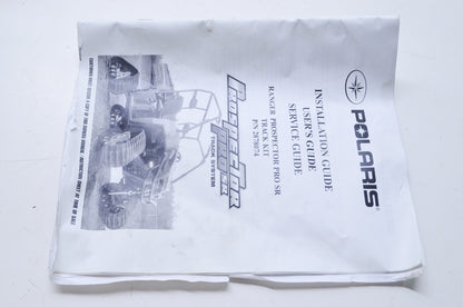OEM Polaris Ranger Prospector Pro SR Service Instruction Guide