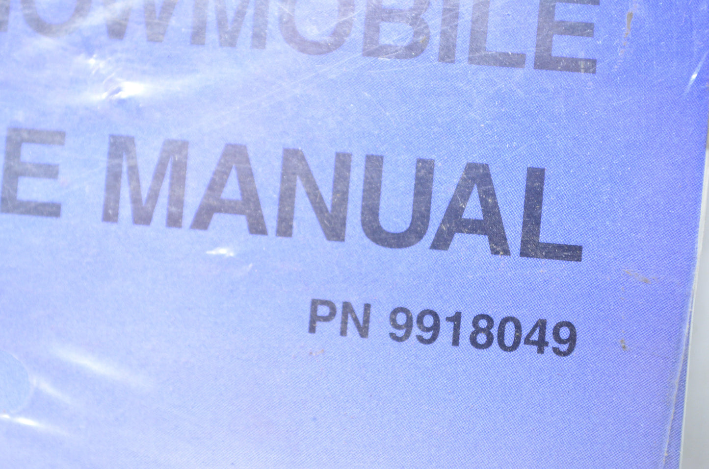 OEM Polaris 9918049 Trail Luxury Manual NOS