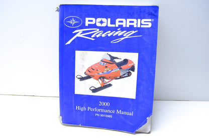 OEM Polaris 2000 Snowmobile High Performance Manual