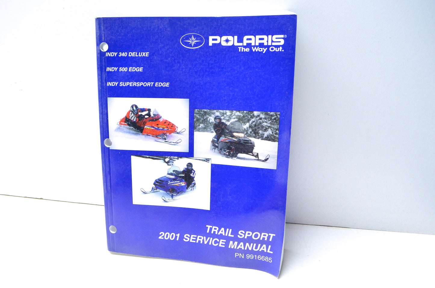 OEM Polaris 9916685 Service Manual 01 Trail/Sport,Snow NOS