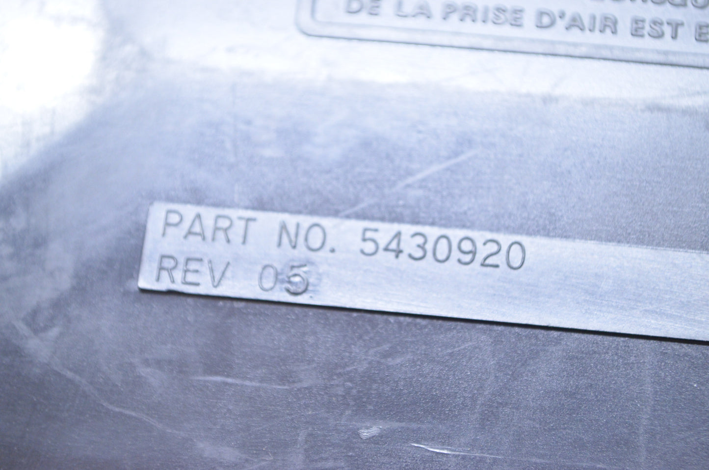 OEM Polaris 5430920 Silencer Cover NOS