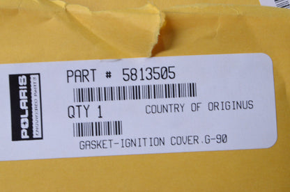 OEM Polaris 5813505 Ignition Cover Gasket NOS