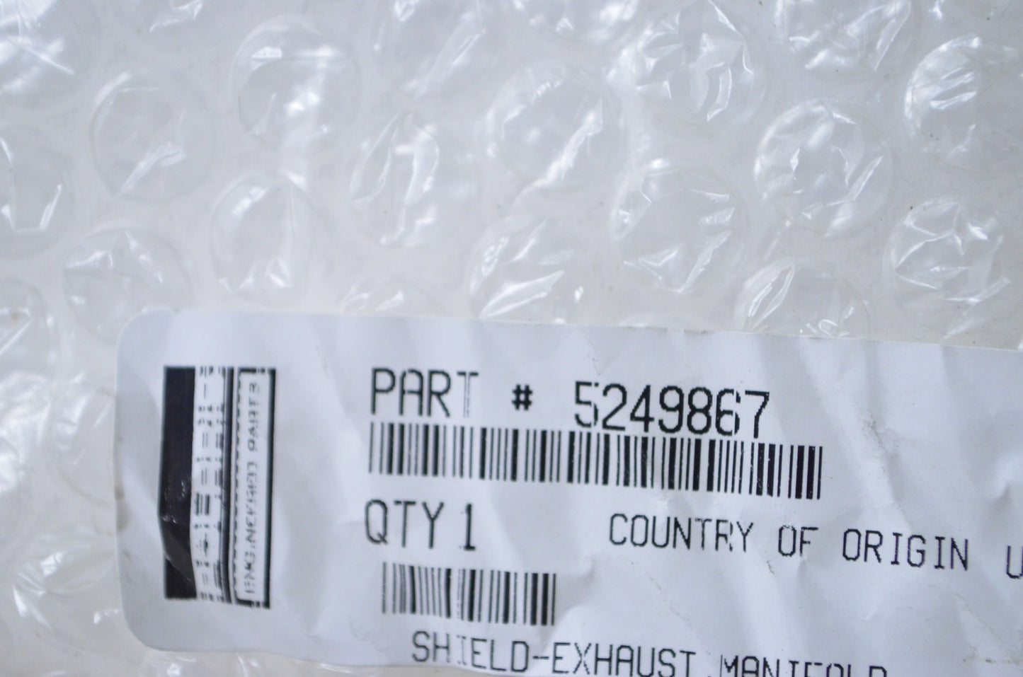 New OEM Polaris Exhaust Manifold Shield NOS